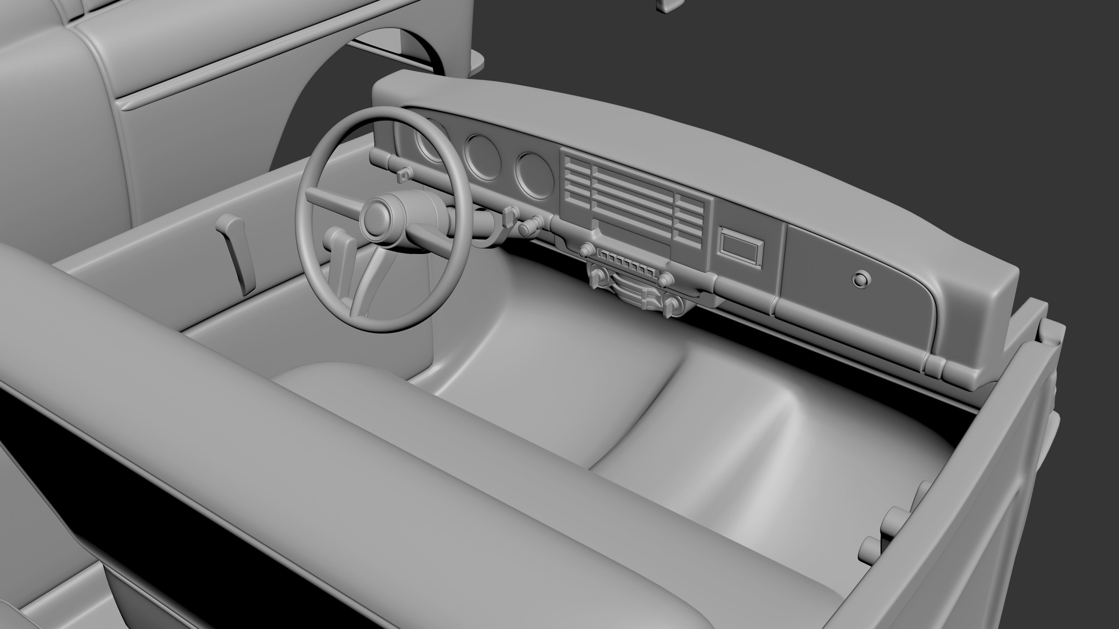 Plymouth Suburban Wagon 1950  3D print model_16