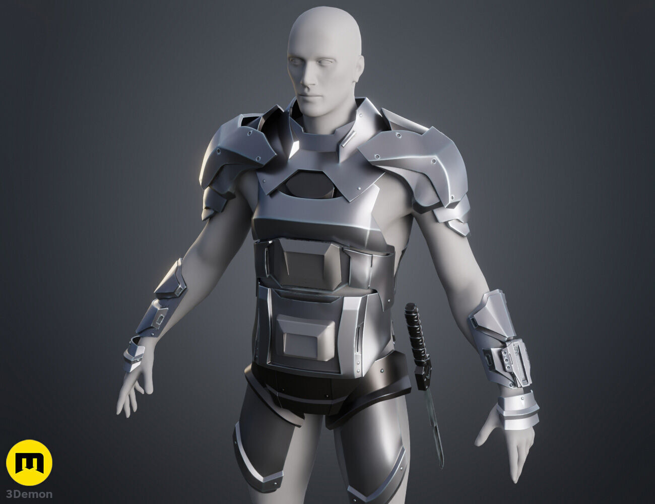 Atreides Armor - Dune 3D print model_1