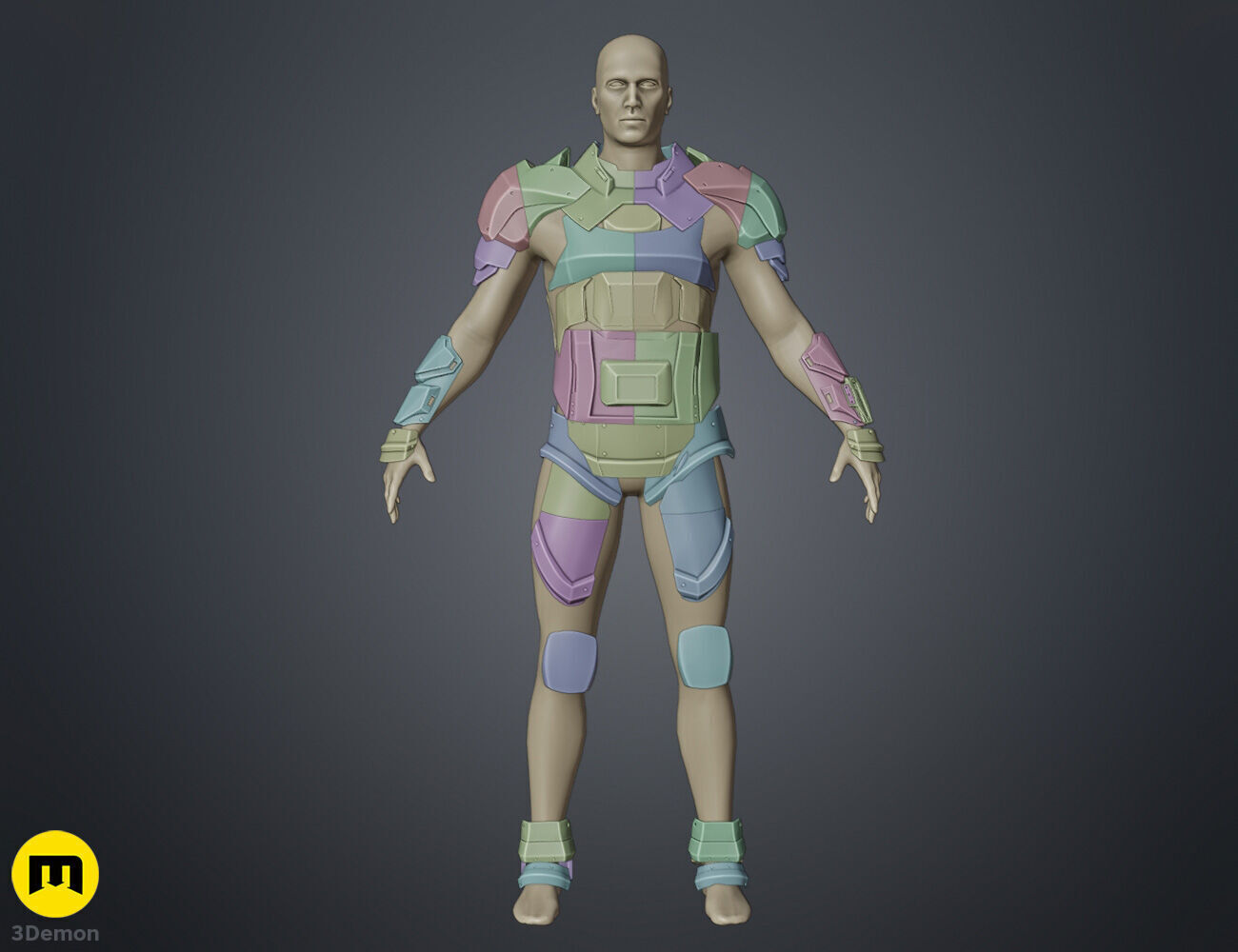 Atreides Armor - Dune 3D print model_3