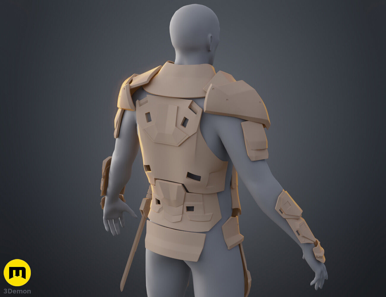 Atreides Armor - Dune 3D print model_12