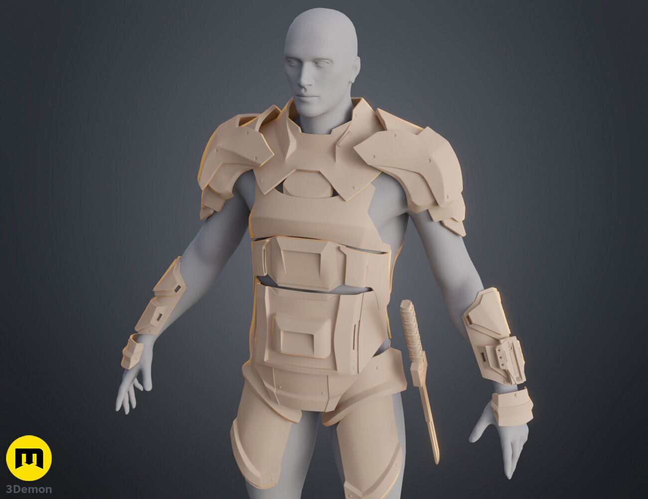 Atreides Armor - Dune 3D print model_8
