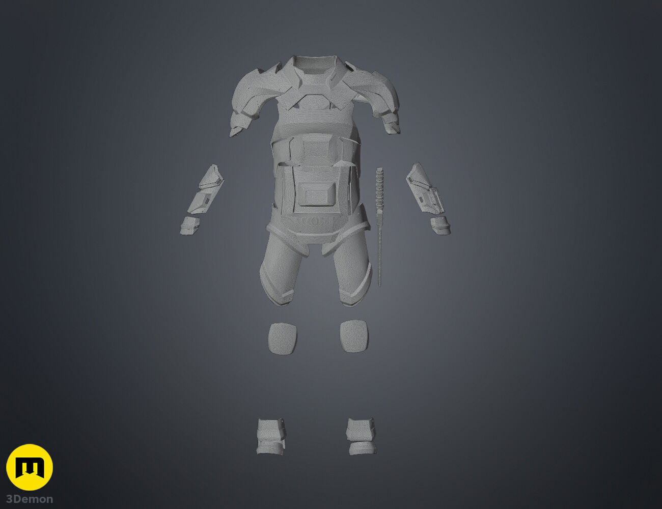 Atreides Armor - Dune 3D print model_17