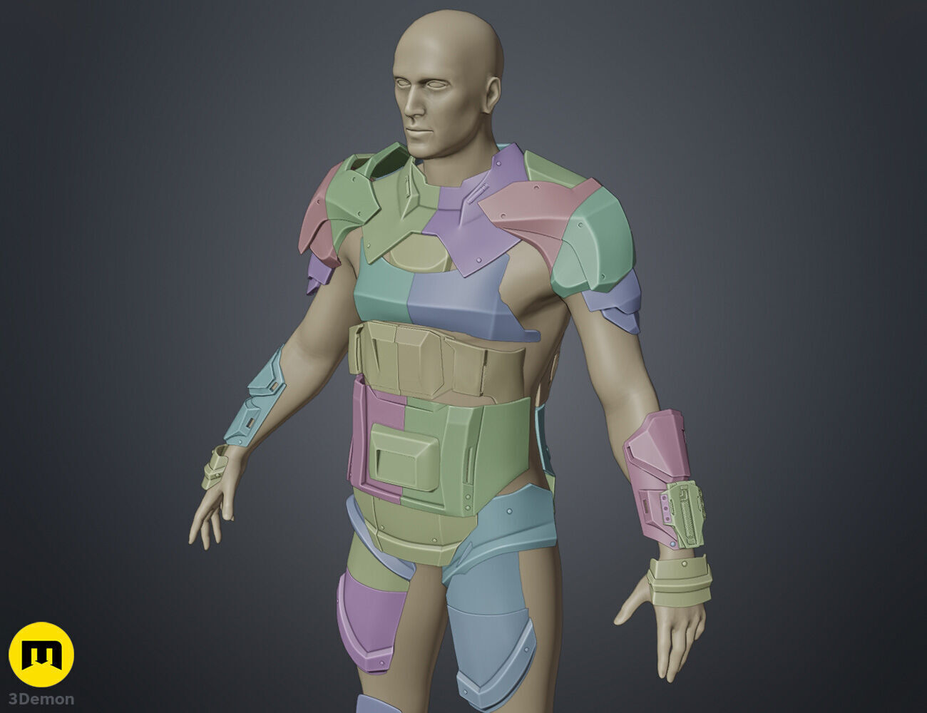 Atreides Armor - Dune 3D print model_6