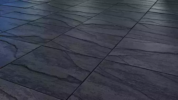 Stone Rock Slate - Tile - PBR