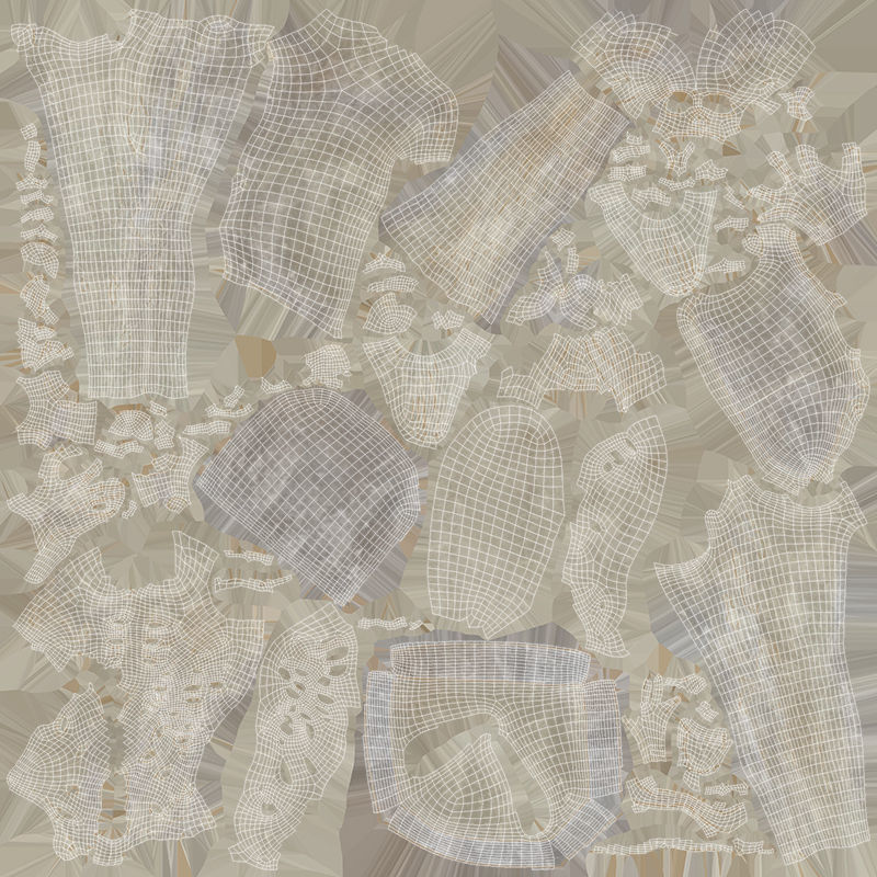 Statue 01 Low-poly 3D model_5