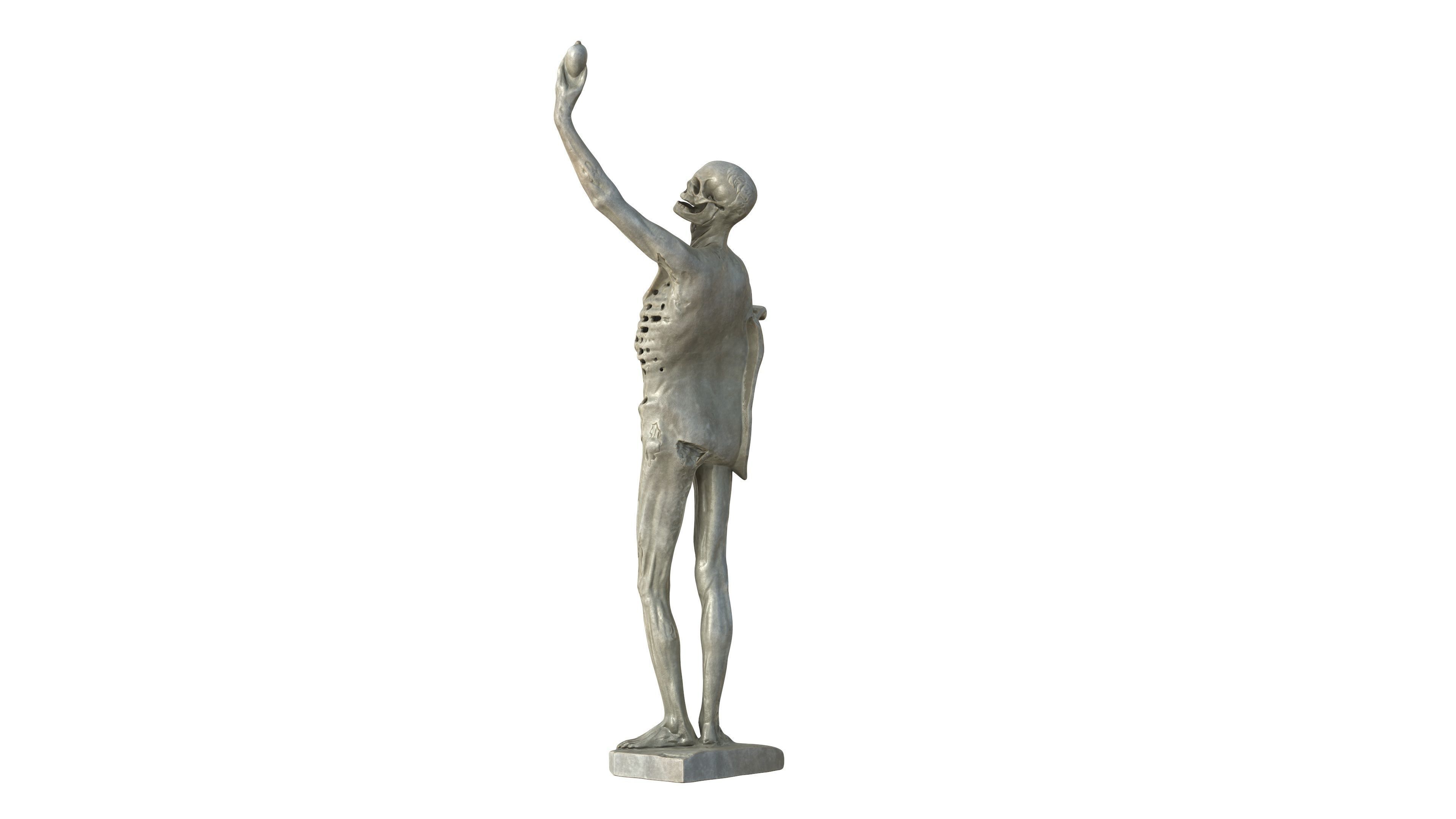 Statue 01 Low-poly 3D model_16