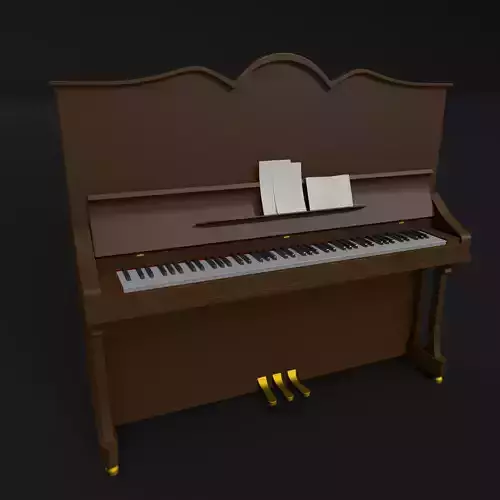 Piano 3D Model