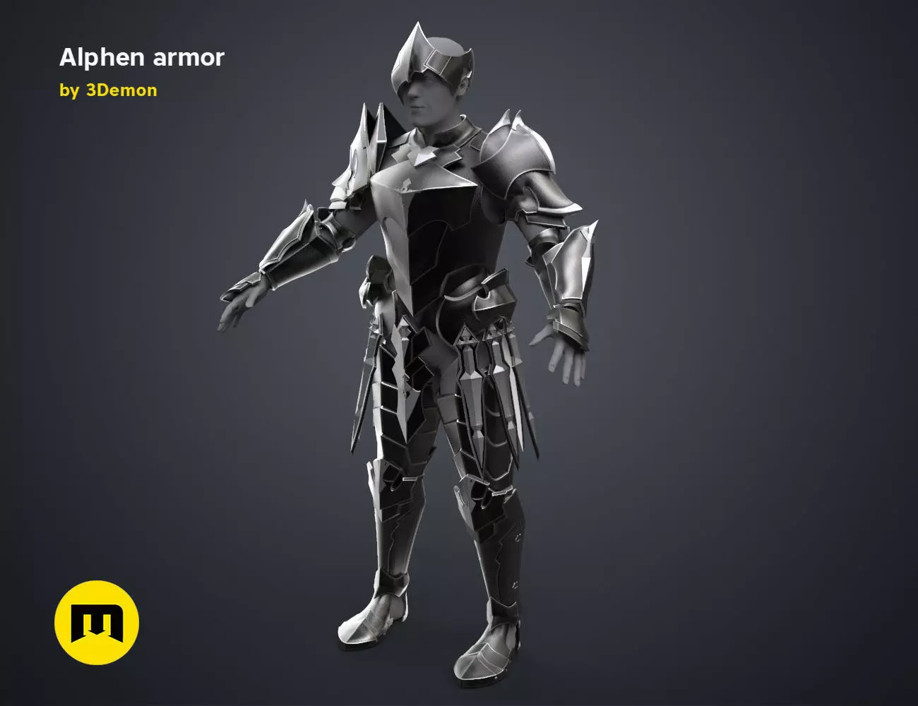 Alphen Armor - Tales of Arise 3D print model