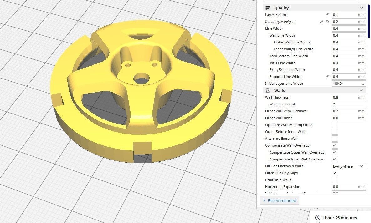 3d printable 3 piece wheel kit 3D print model_13