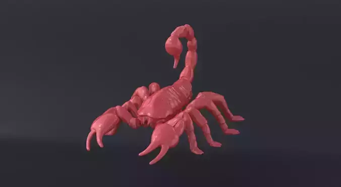 Scorpio 3D print  or CNC model 