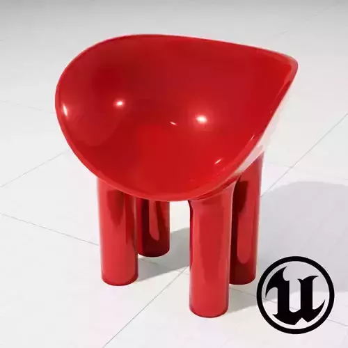 Faye Toogood Fiberglass Roly Poly UE4