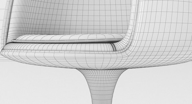 Eero Aarnio Cognac Cup Chair 3D model 5