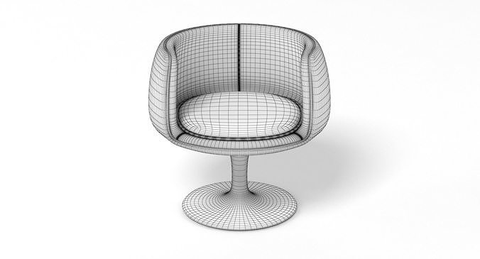 Eero Aarnio Cognac Cup Chair 3D model 7