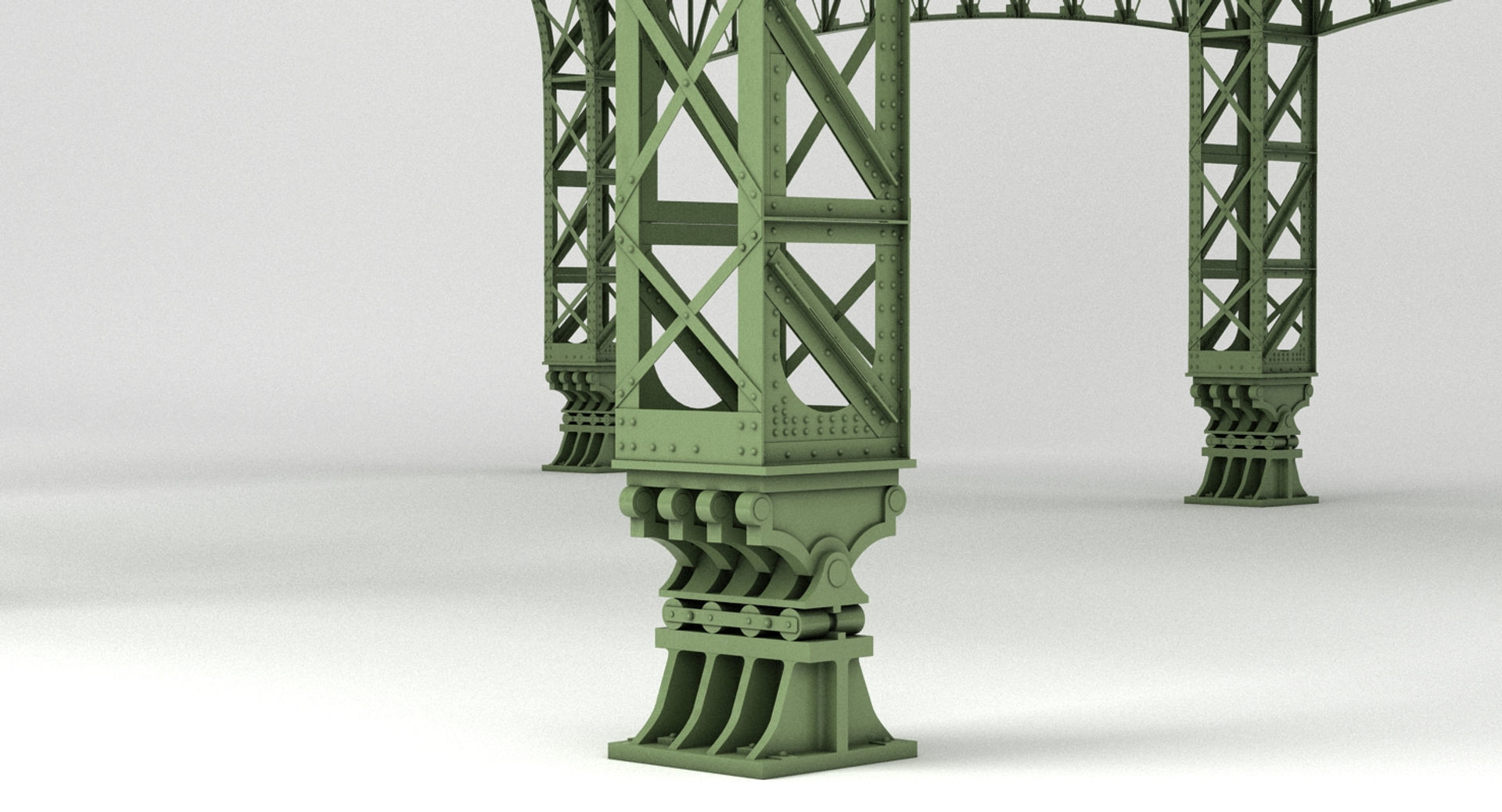 Modular Truss Structure 1 3D model_9