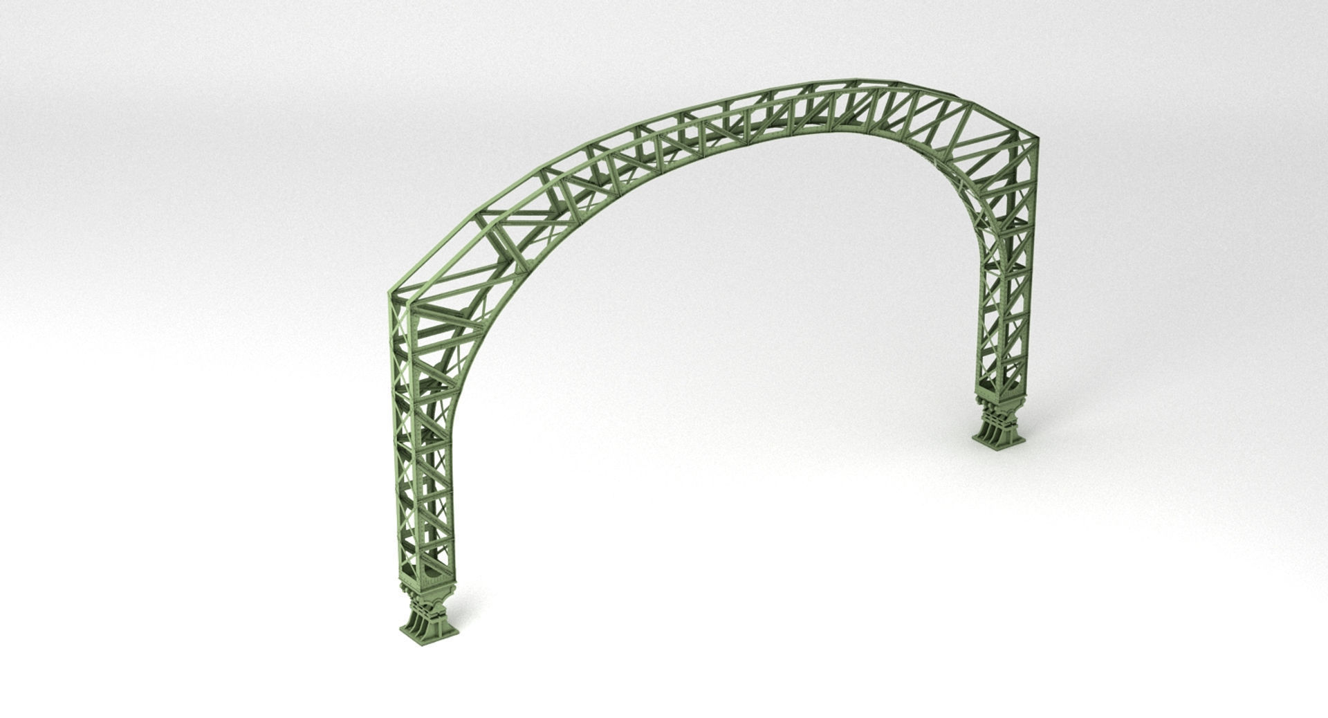 Modular Truss Structure 1 3D model_2