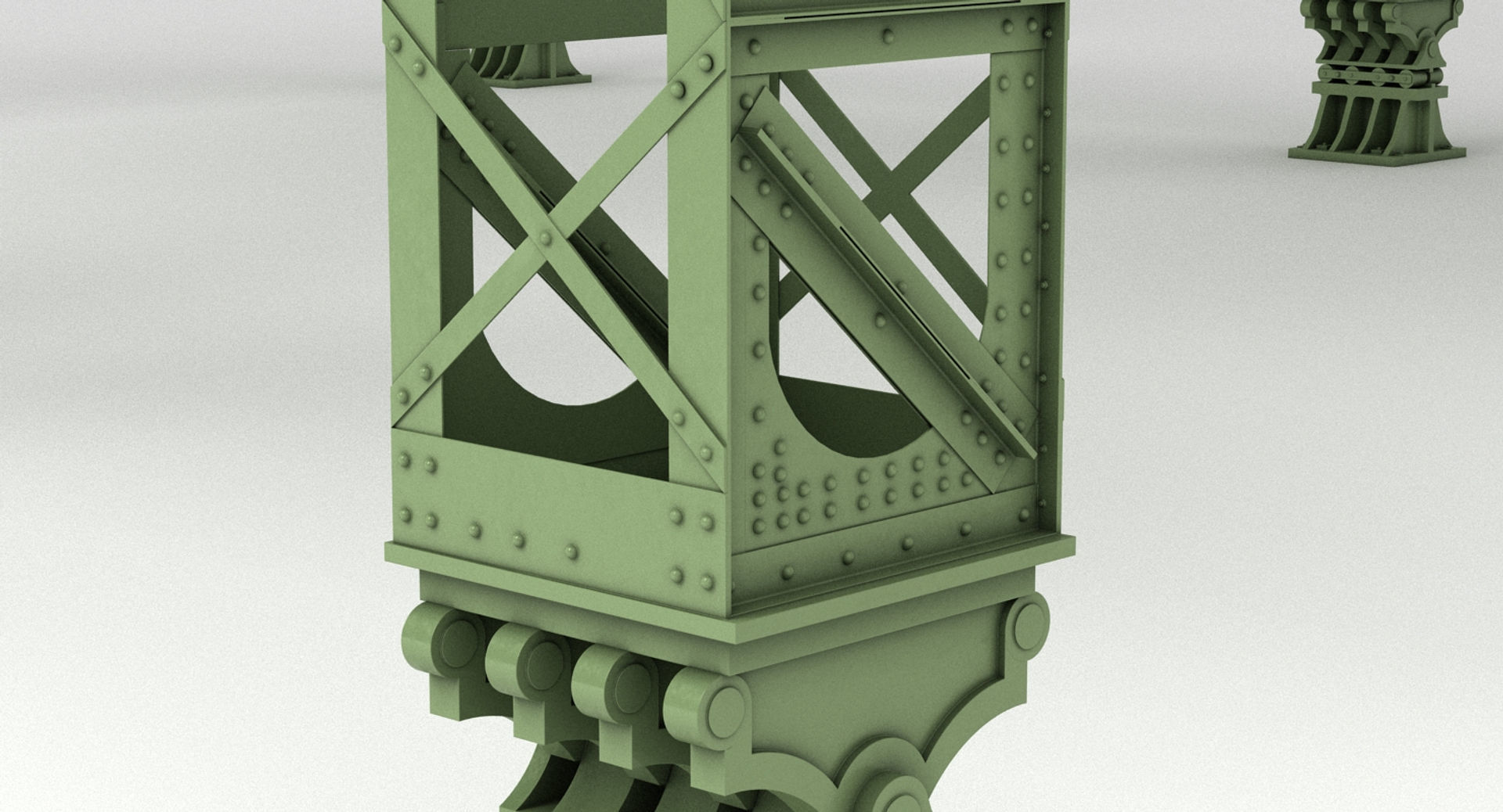 Modular Truss Structure 1 3D model_7