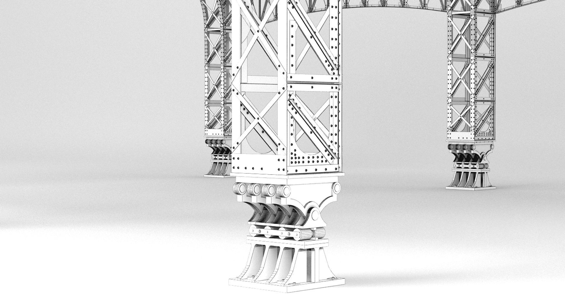 Modular Truss Structure 1 3D model_15