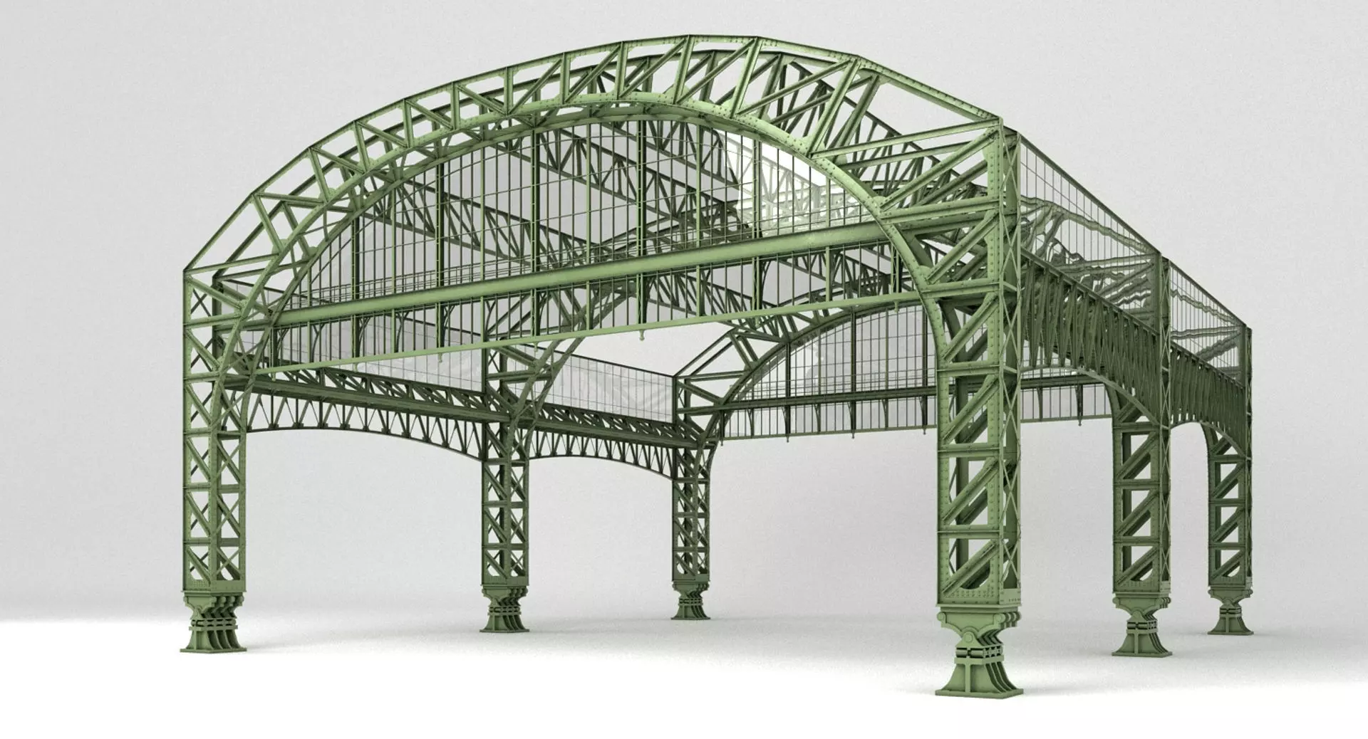 Modular Truss Structure 1 3D model_0
