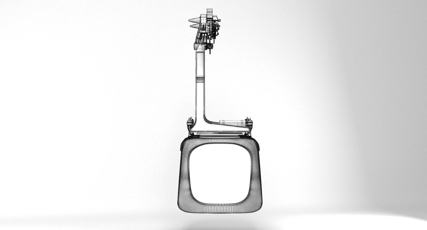 Porsche Design Cableway 3D model_16