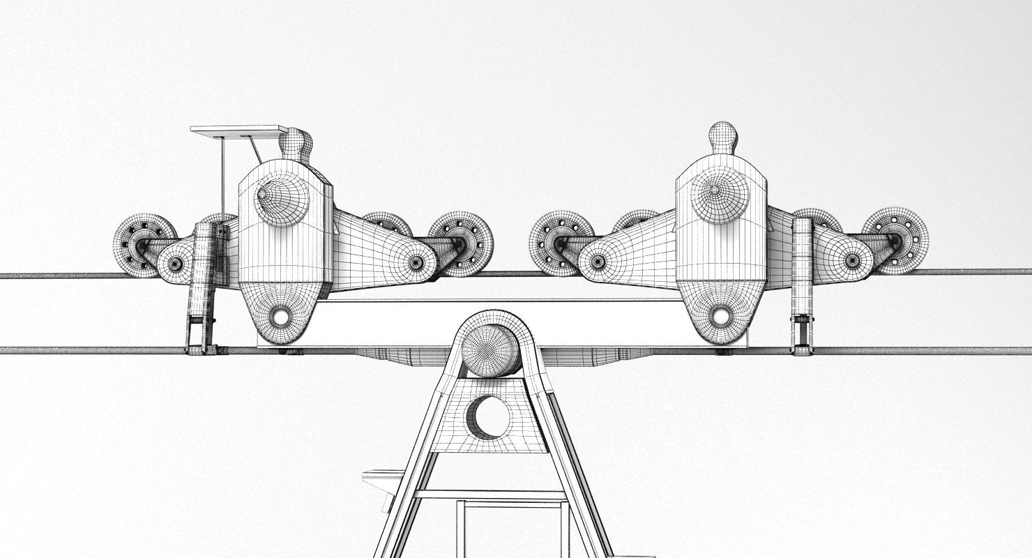 Porsche Design Cableway 3D model_13