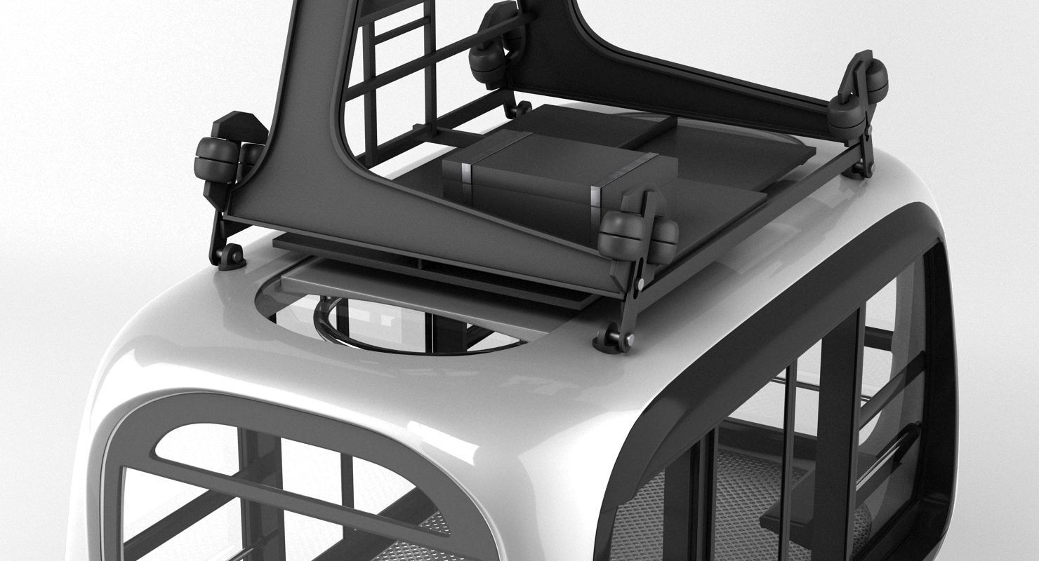 Porsche Design Cableway 3D model_3
