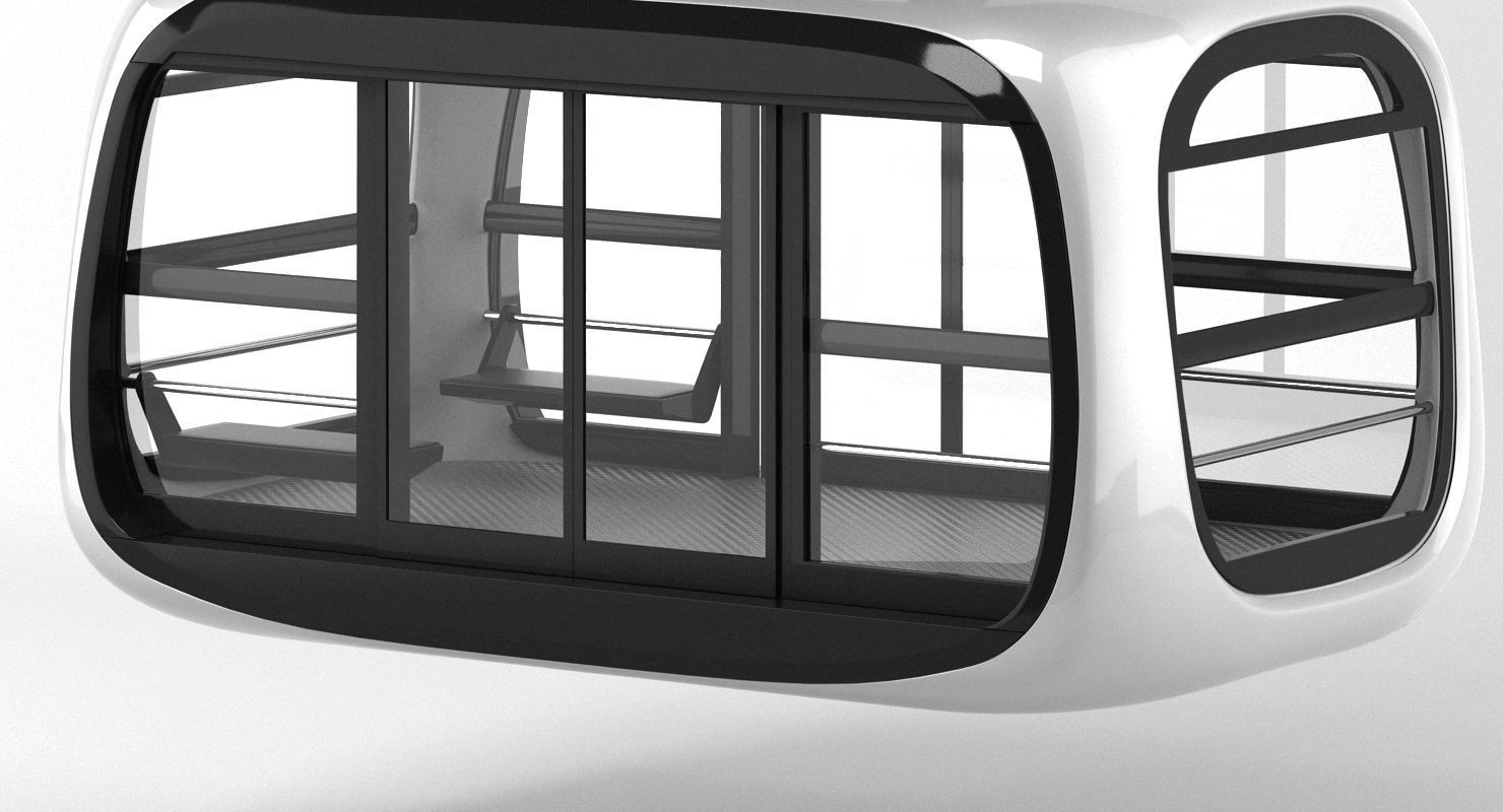 Porsche Design Cableway 3D model_9