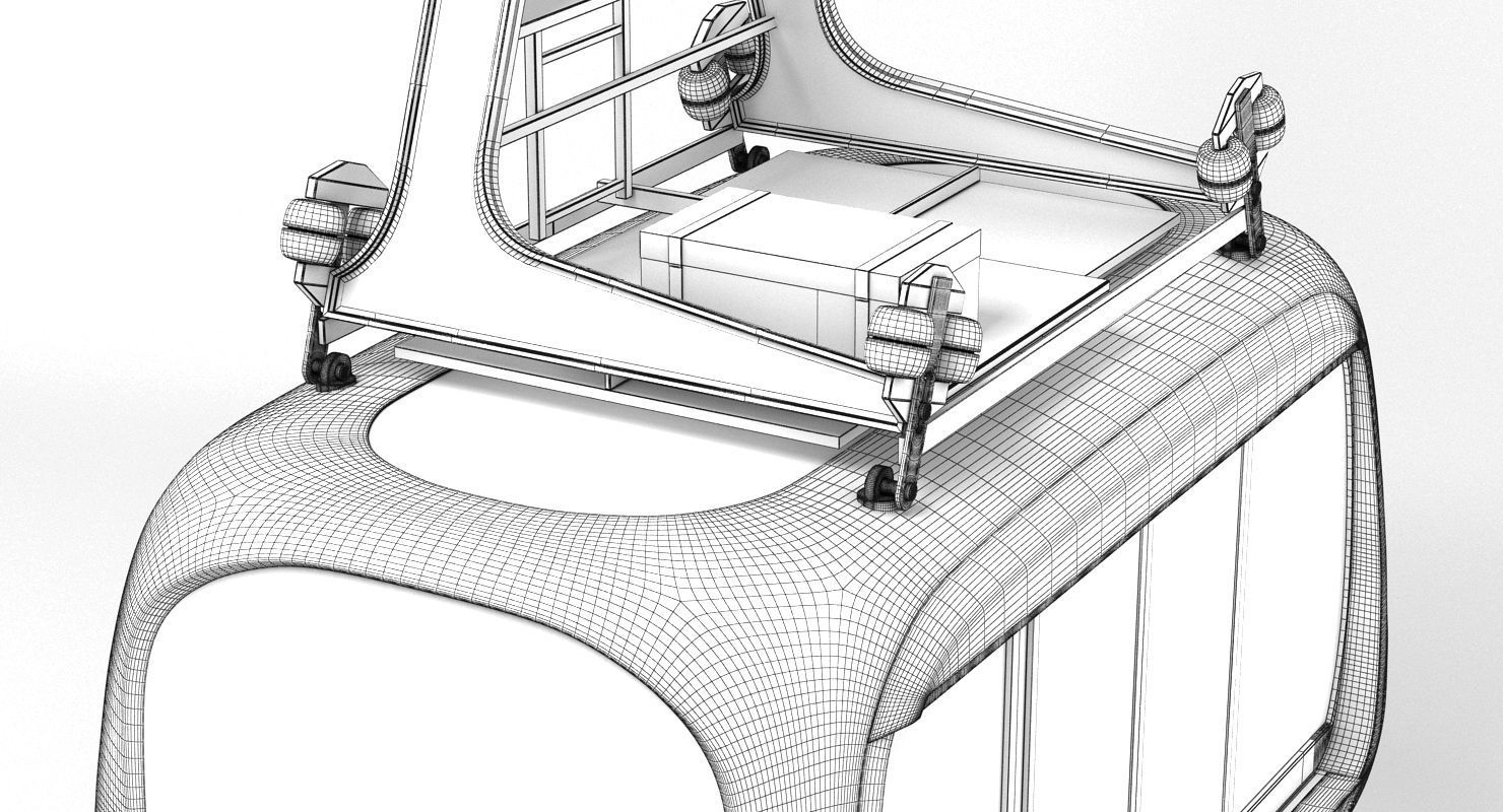 Porsche Design Cableway 3D model_15