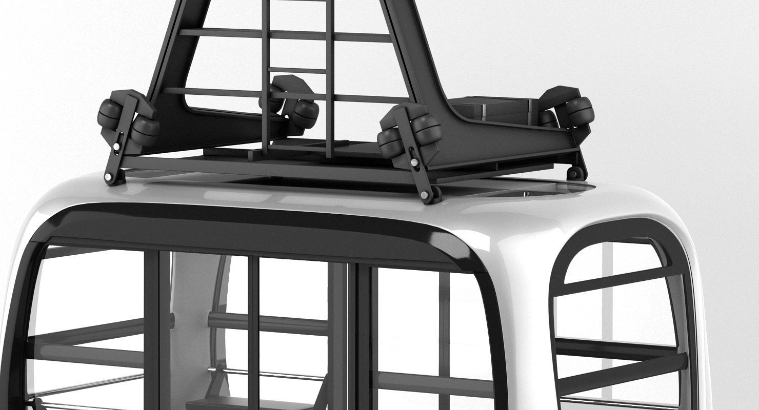 Porsche Design Cableway 3D model_8