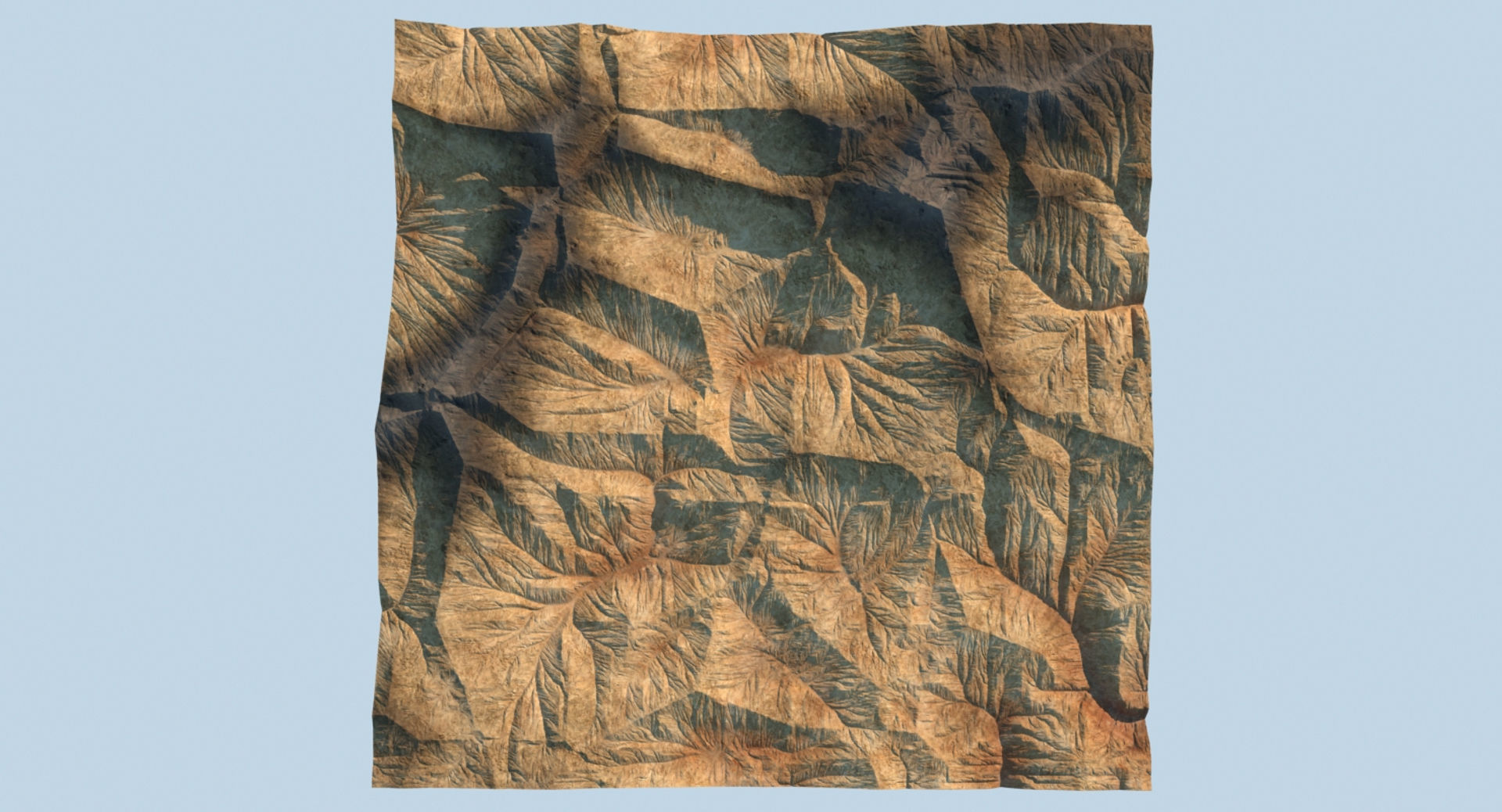 Mountain Landscape 2 3D model_10