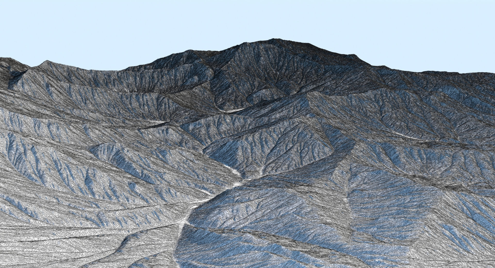 Mountain Landscape 2 3D model_3