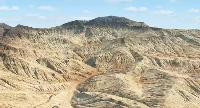 Mountain Landscape 2 3D model