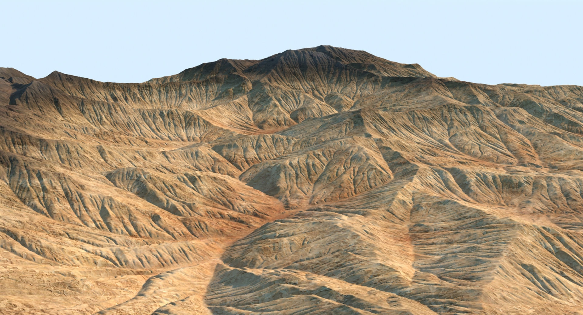 Mountain Landscape 2 3D model_11