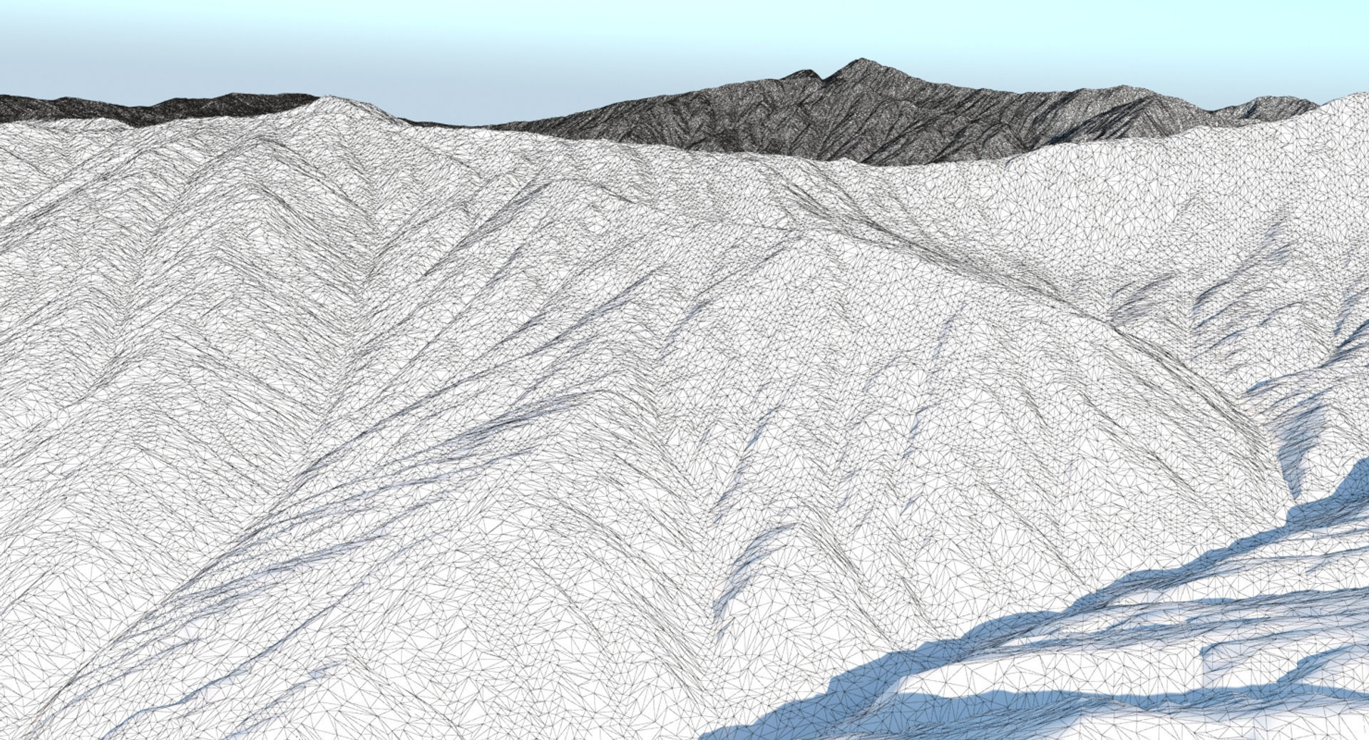 Mountain Landscape 2 3D model_6