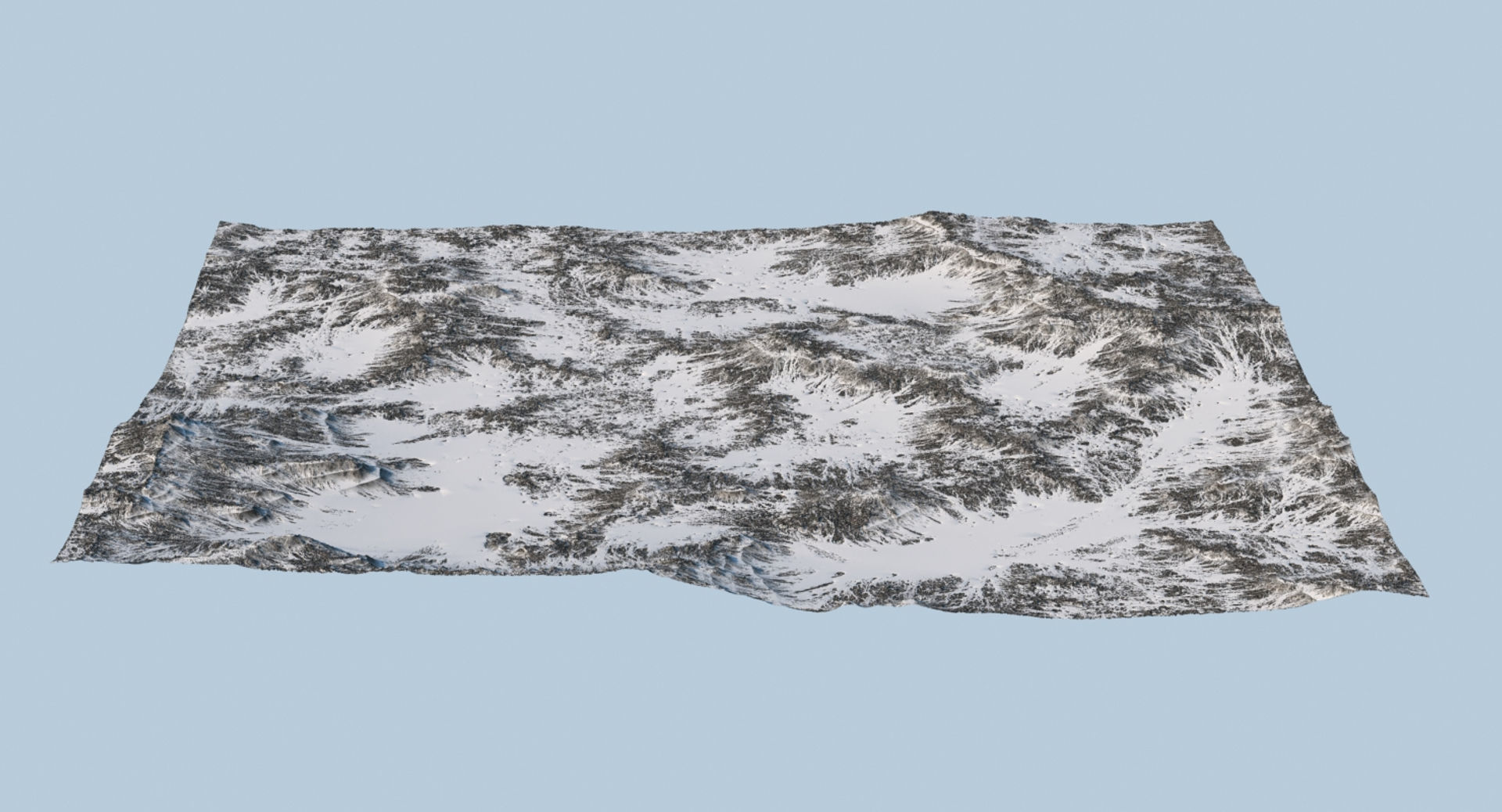 Arctic Landscape 2 3D model_10