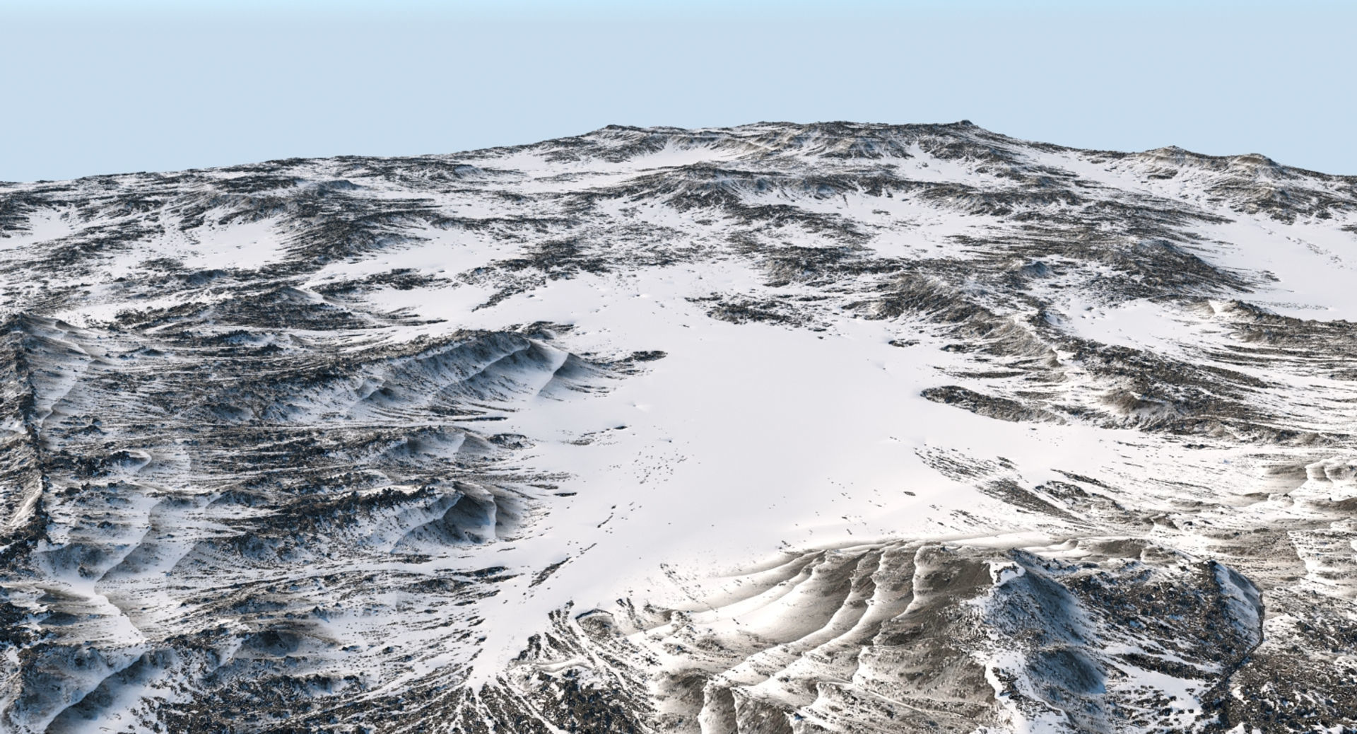 Arctic Landscape 2 3D model_4