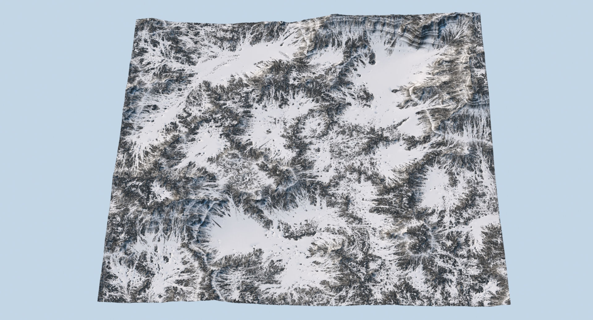Arctic Landscape 2 3D model_8