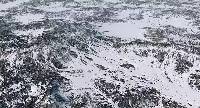 Arctic Landscape 2 3D model