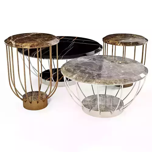 Meroni and Colzani Burano - Coffee Tables