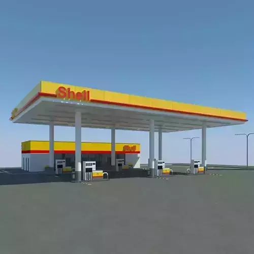 Shell Gas Station