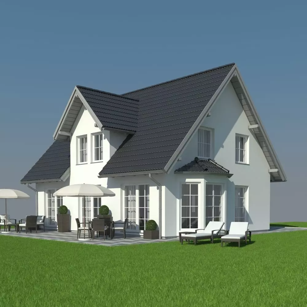 Family House 4 3D model