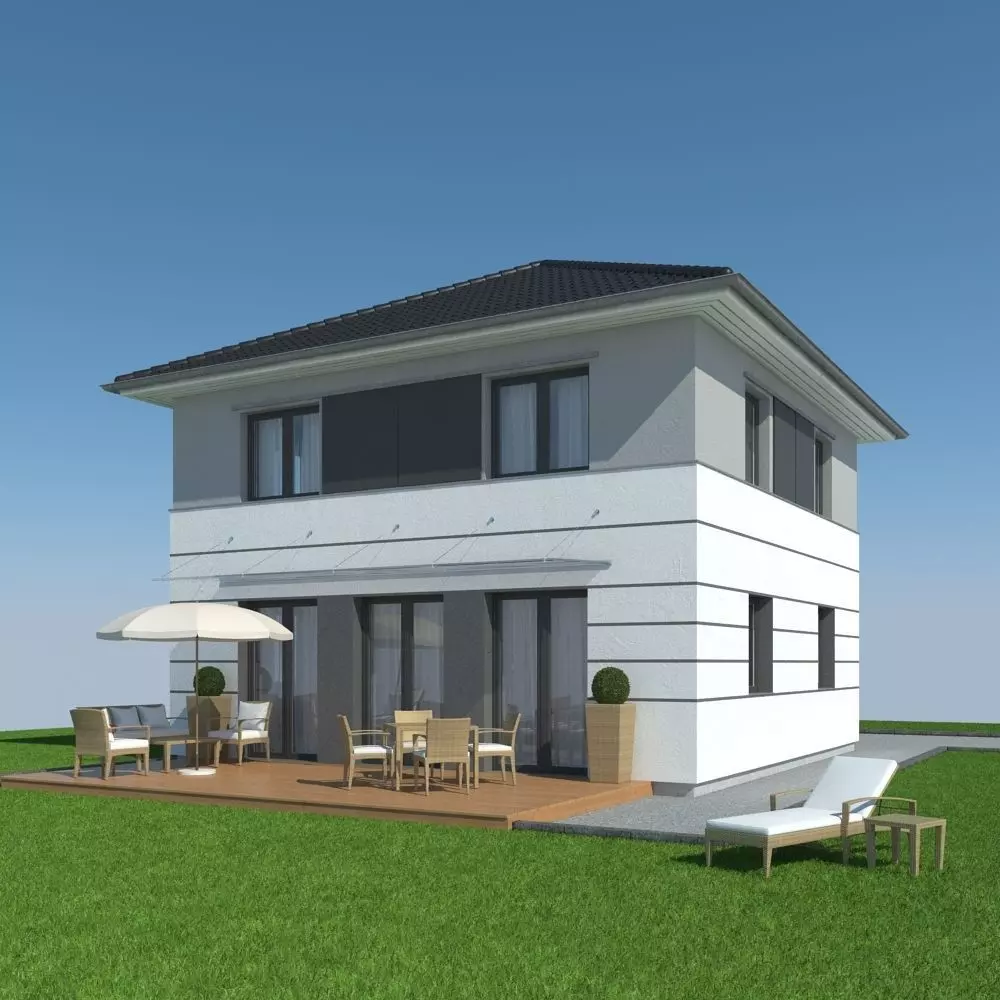 Family House 6 3D model