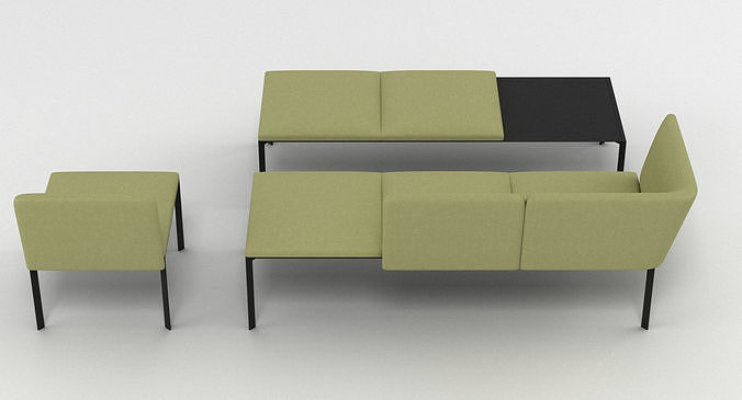 Lapalma Add Seating Set 3D model 3