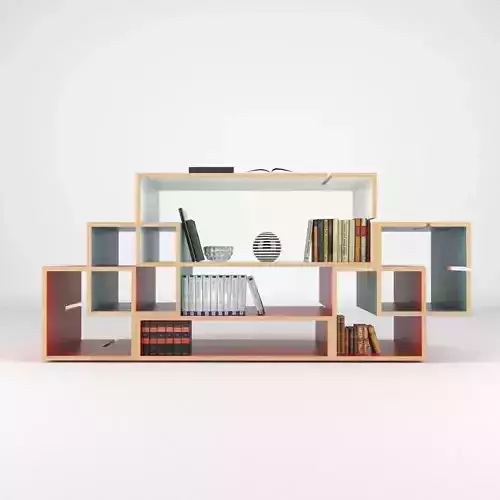 Dresser 4 bookcase with bookshelves