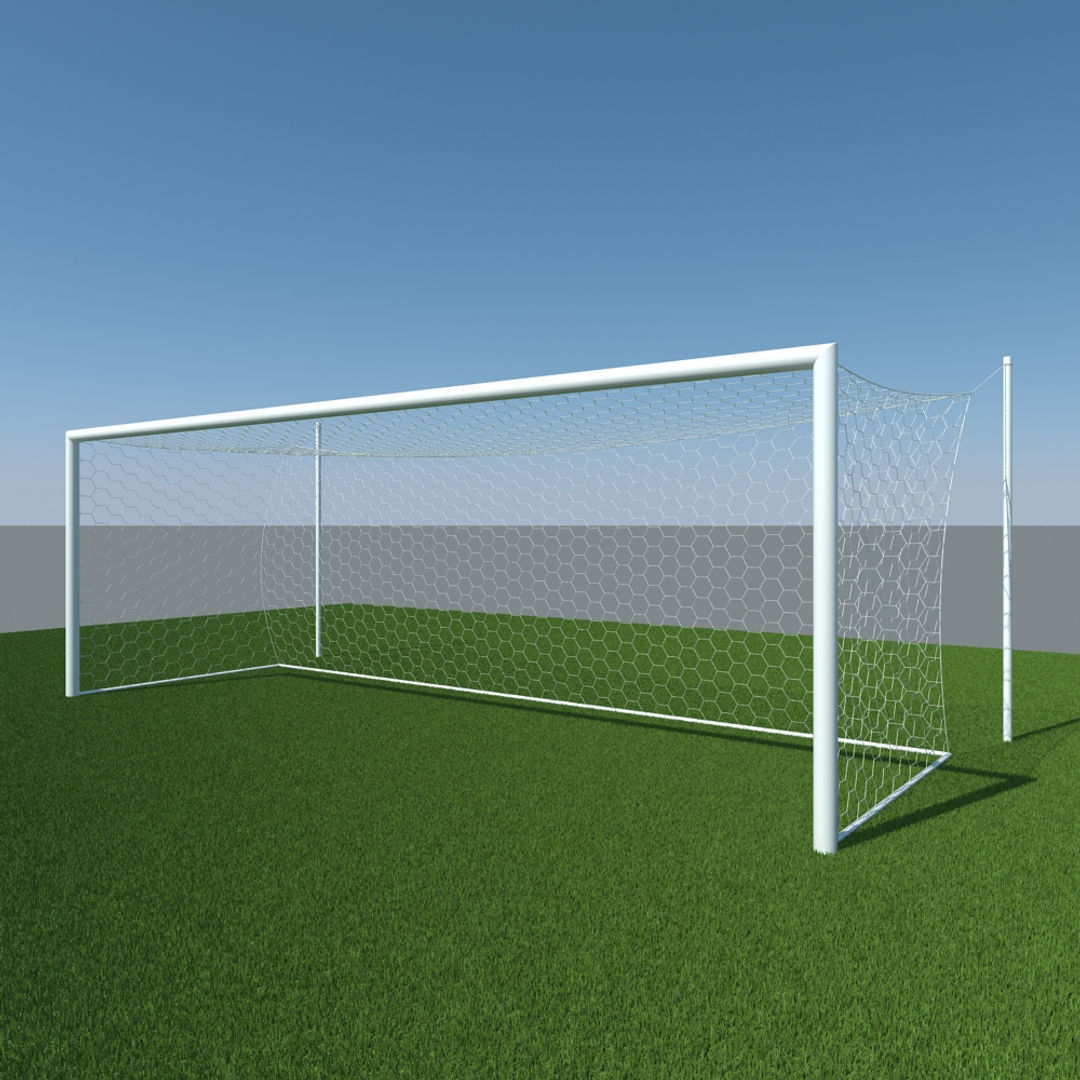 Soccer Goal 2 3D model_10