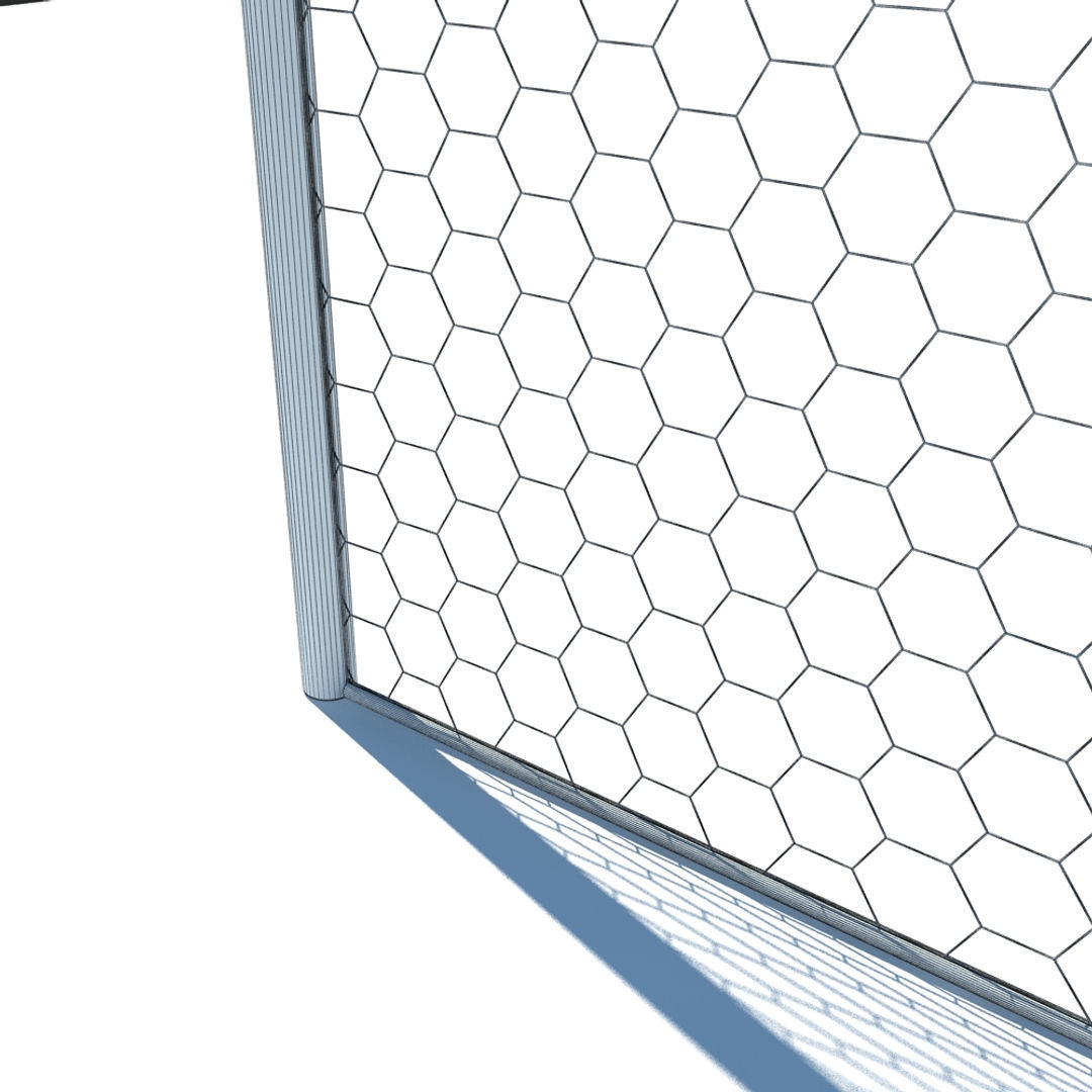 Soccer Goal 2 3D model_8