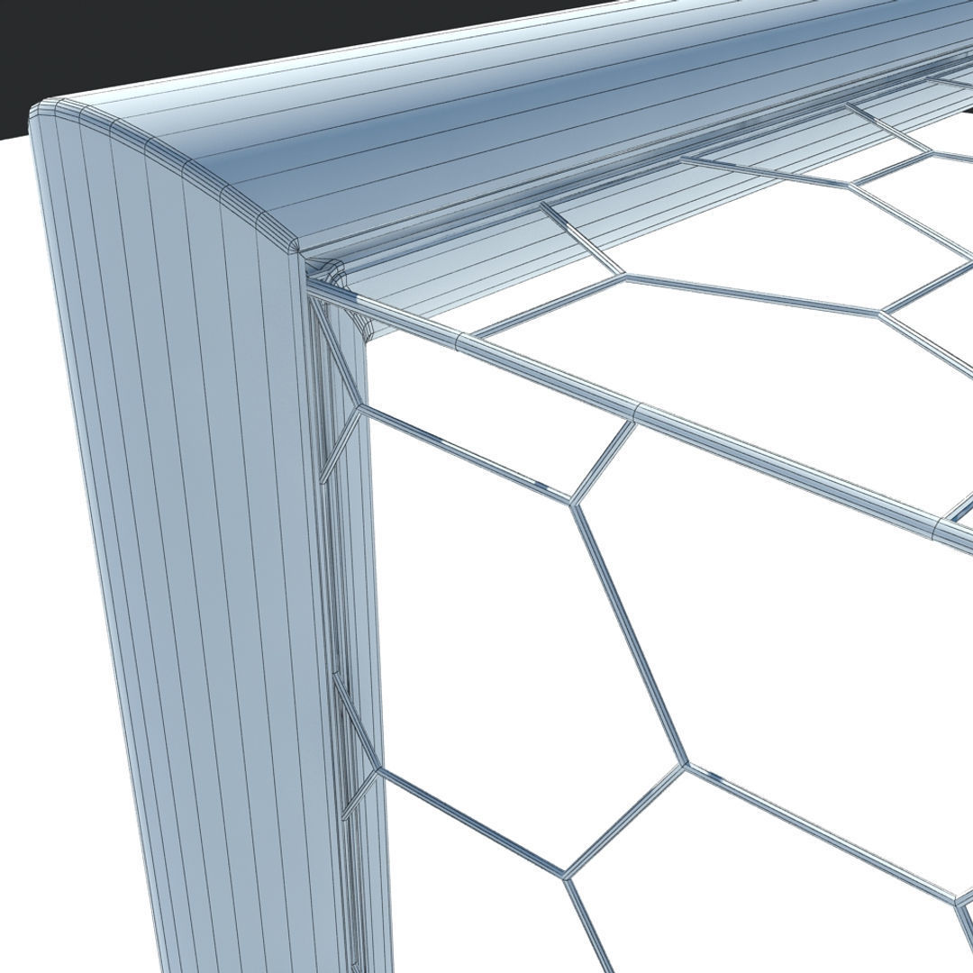 Soccer Goal 2 3D model_9