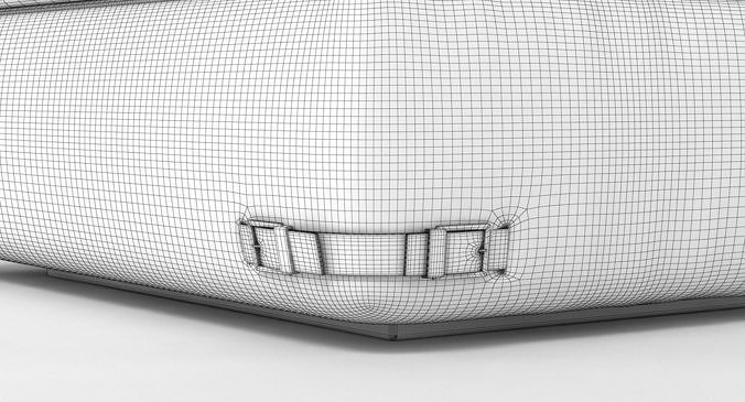 Fendi Soho Sofa 3D model 3