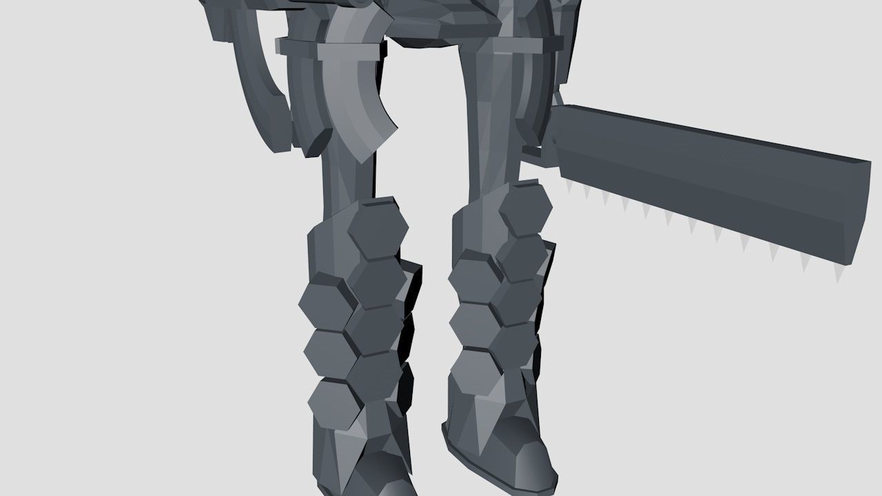 robot R 90  Free 3D model_5