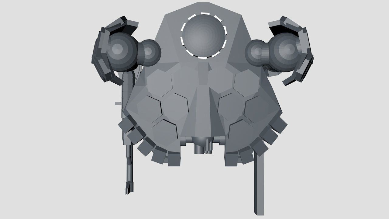 robot R 90  Free 3D model_6