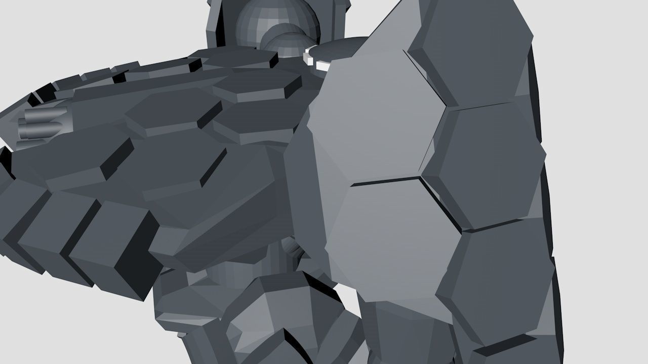 robot R 90  Free 3D model_1